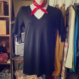 Kittenish NWT Serena fringe dress size XL